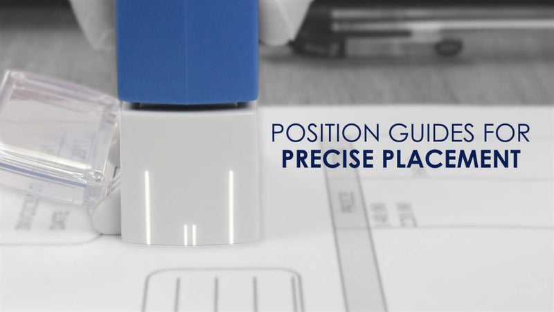 MasterMark Premium 2-Color Pre-Inked Office Stamp (Entered) - Image 5